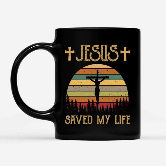 Jesus Saved My Life Coffee Mug 1