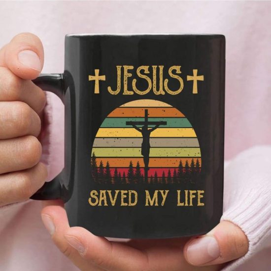 Jesus Saved My Life Coffee Mug