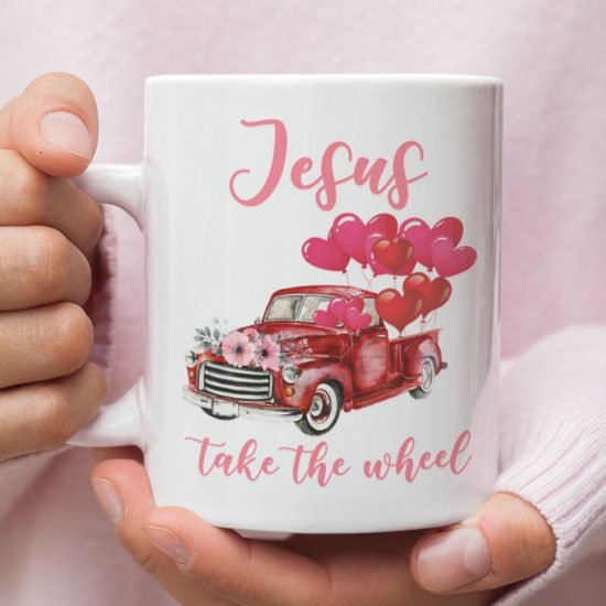 Jesus Take The Wheel Coffee Mug