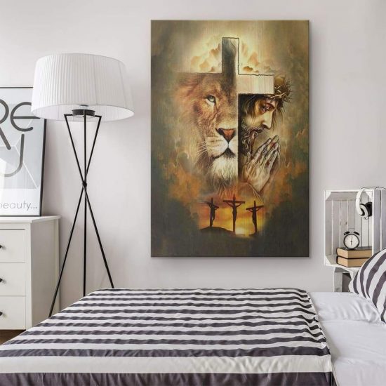 Jesus The Lion Of Judah Canvas Wall Art 1 1