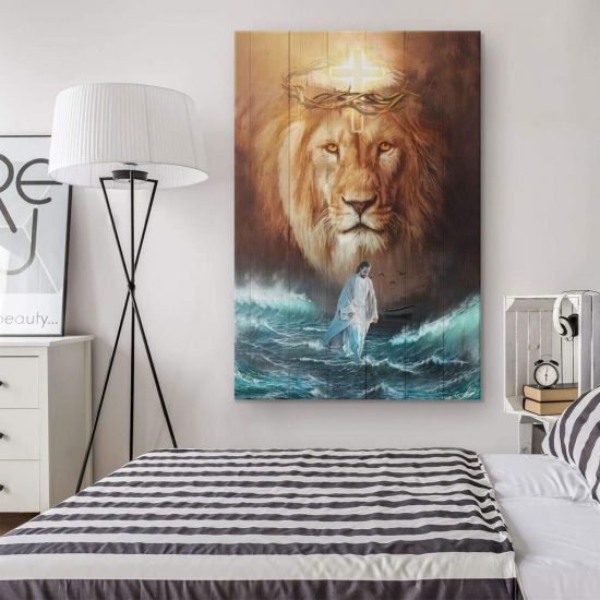 Jesus The Lion Of Judah Canvas Wall Art 1 2