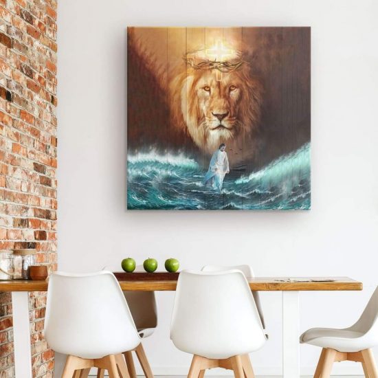 Jesus The Lion Of Judah Canvas Wall Art 1