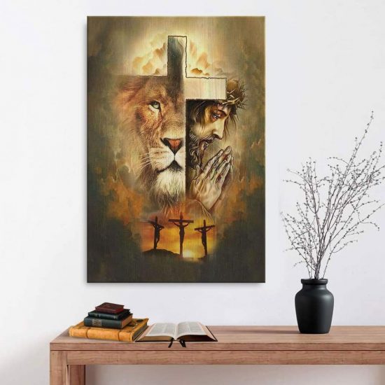 Jesus The Lion Of Judah Canvas Wall Art