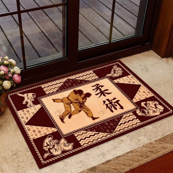 Jiujitsu Personalized Custom Name Doormat Welcome Mat