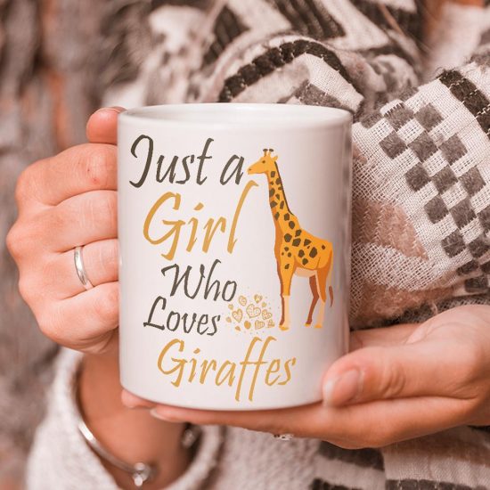 Just A Girl Who Loves Giraffes Mug