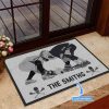 Lacrosse Personalized Custom Name Doormat Welcome Mat