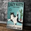 Lazy Kitty Yoga Class
