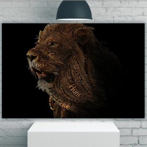 Lion Wall Art Decor