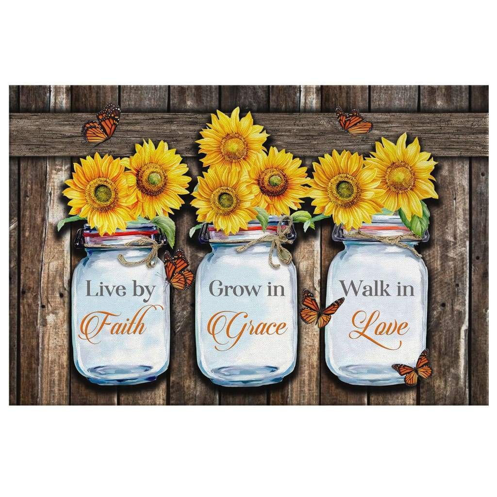 Live-By-Faith-Grow-In-Grace-Walk-In-Love-Canvas-Wall-Art-2 Live By Faith Grow In Grace Walk In Love Canvas Wall Art 2