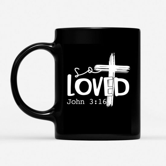 Loved John 316 Coffee Mug 1