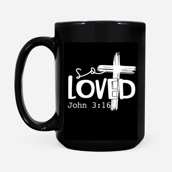 Loved John 316 Coffee Mug 2