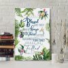 Matthew 5:6 Blessed Are They Which Do Hunger And Thirst ...Canvas Wall Art