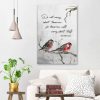 Matthew 6:34 Do Not Worry About Tomorrow Christian Wall Art Canvas