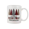 Merry Christmas 1st Grade Teacher White Mug