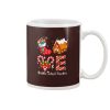Middle School Teacher Christmas White Mug