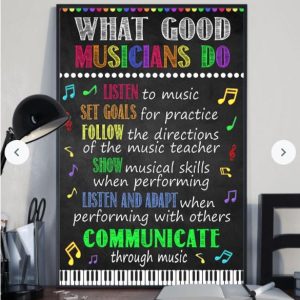 Music Canvas - What Good Musicians Do Canvas Prints Wall Art Decor