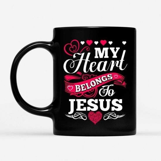 My Heart Belongs To Jesus Coffee Mug 1