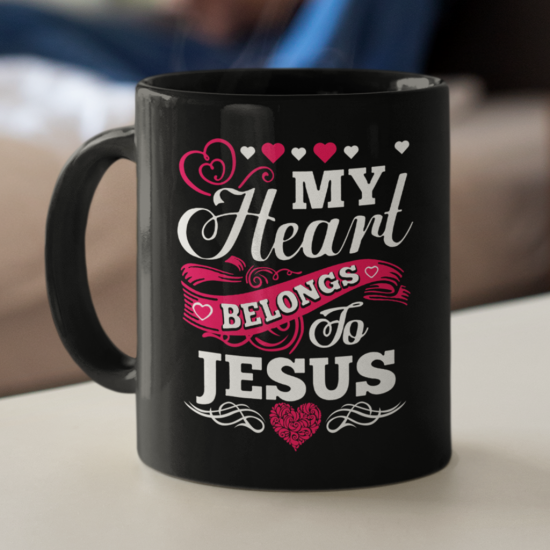 My Heart Belongs To Jesus Coffee Mug