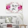 My Hope Is In You Psalm 39:7 Canvas Wall Art