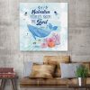 My Salvation Comes From The Lord Jonah 2:9 Canvas Wall Art