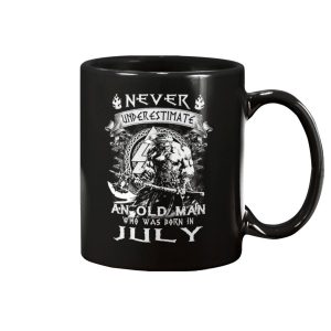 Never Underestimate An Old Man Who Was Born In July Mug 2