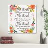 Numbers 6:24-26 The Lord Bless You And Keep You Scripture Wall Art Canvas