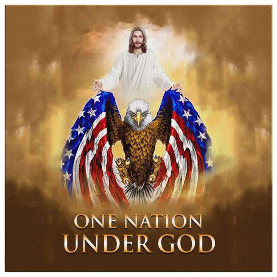 One Nation Under God Canvas Wall Art 2 2