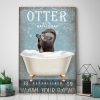Otter And Co Bath Soap Wash Your Paws Canvas