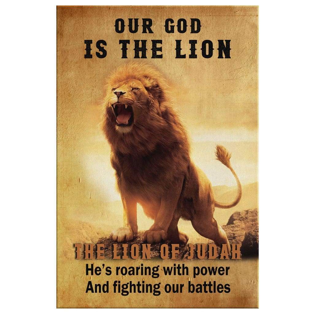 our god is a lion the lion of judah