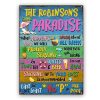 Paradise Whatever Happens - Swimming Pool Decorating Idea - Personalized Custom Classic Metal Signs