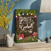 Peace On Earth Goodwill To All Canvas Wall Art