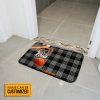 Personalized Basketball Custom Name Doormat Welcome Mat