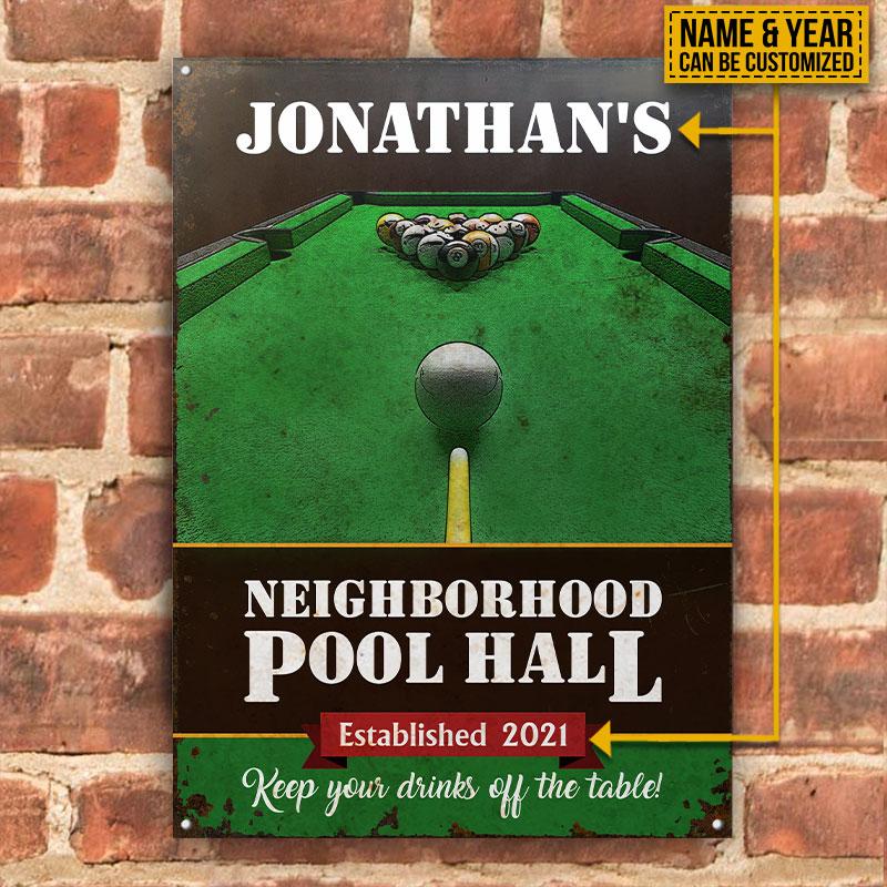 Personalized-Billiards-Neighborhood-Pool-Hall-Customized-Classic-Metal-Signs-1 Personalized Billiards Neighborhood Pool Hall Customized Classic Metal Signs 1
