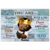 Personalized Black Boy Canvas