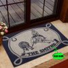 Personalized Cutting Horse Custom Name Doormat Welcome Mat