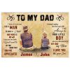 Personalized Dad Canvas