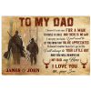 Personalized Dad Canvas