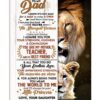 Personalized Dad Canvas