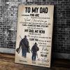 Personalized Dad Canvas