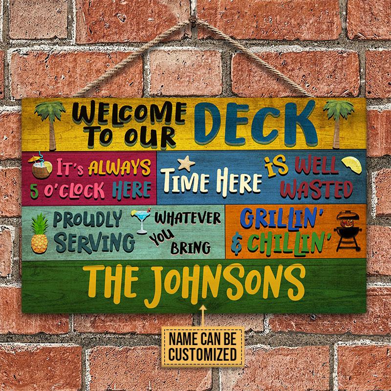 Personalized-Deck-Welcome-Grillin-And-Chillin-Custom-Wood-Rectangle-Sign-1 Personalized Deck Welcome Grillin And Chillin Custom Wood Rectangle Sign 1