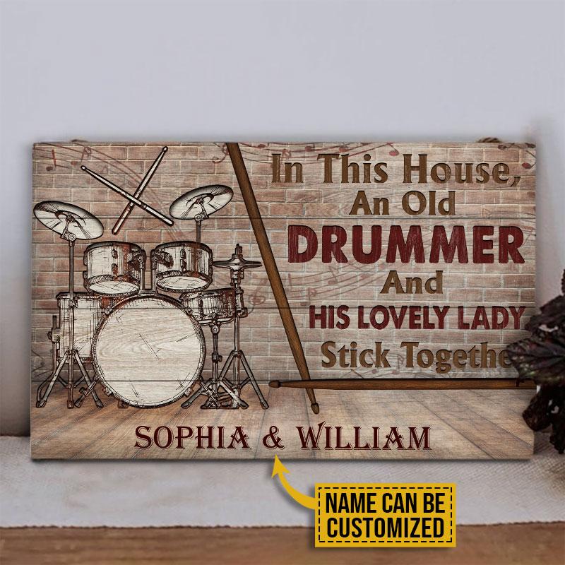 Personalized-Drum-Old-Couple-In-This-House-Customized-Wood-Rectangle-Signs-1 Personalized Drum Old Couple In This House Customized Wood Rectangle Signs 1