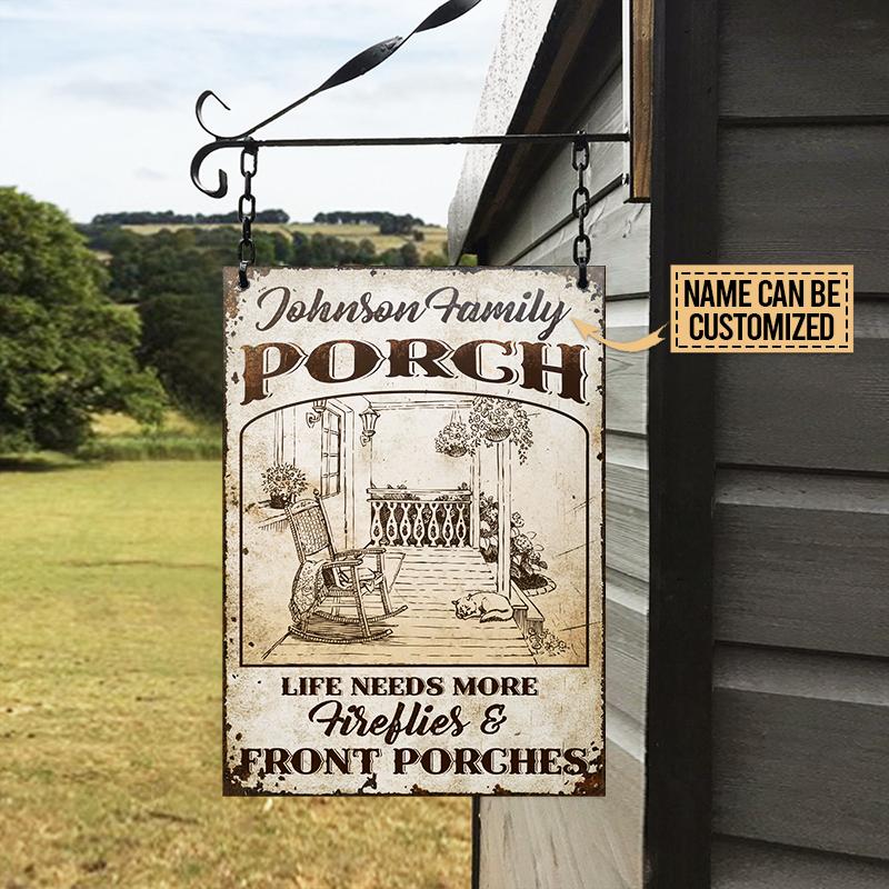 Personalized-Farmhouse-Porch-Firefly-Front-Porch-Customized-Classic-Metal-Signs Personalized Farmhouse Porch Firefly & Front Porch Customized Classic Metal Signs