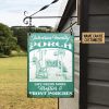 Personalized Farmhouse Porch Firefly & Front Porch Turquoise Customized Classic Metal Signs