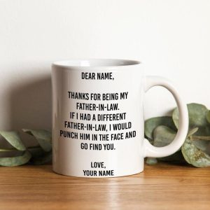 Personalized Father-in-law Mug