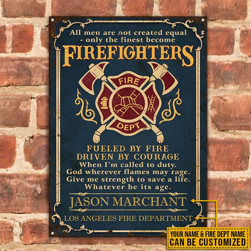 Personalized-Firefighter-Fueled-by-Fire-Customized-Classic-Metal-Signs-1 Personalized Firefighter Fueled by Fire Customized Classic Metal Signs 1