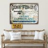 Personalized Fishing Catch You Later Customized Classic Metal Signs