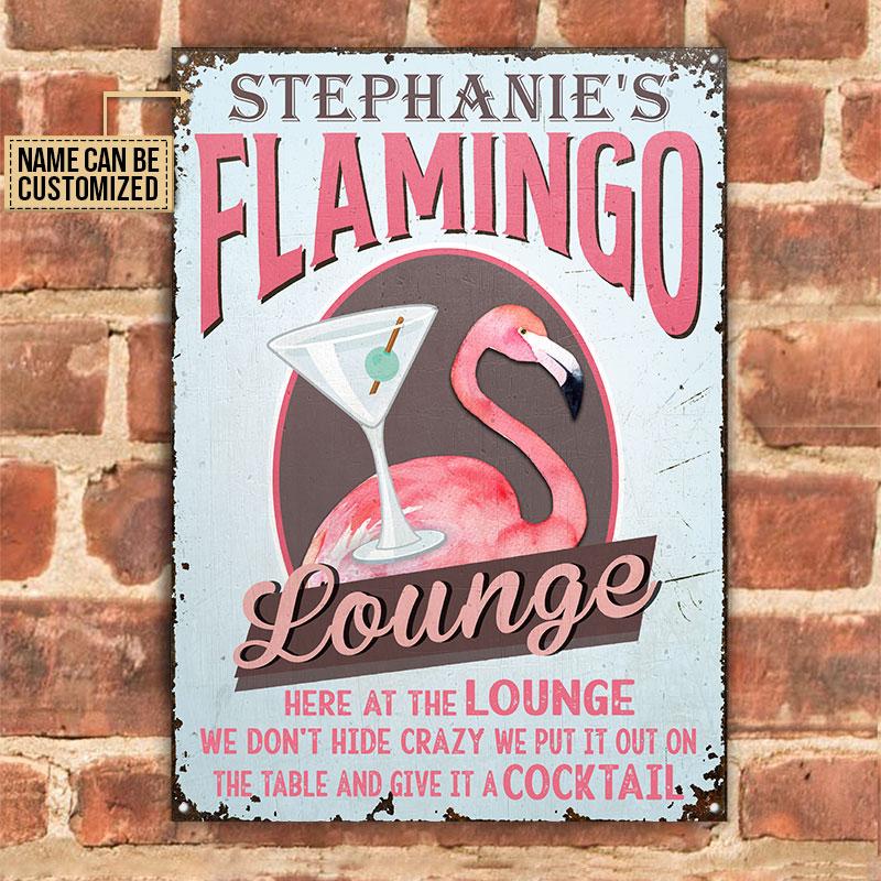 Personalized-Flamingo-Lounge-Cocktail-Customized-Classic-Metal-Signs-1 Personalized Flamingo Lounge Cocktail Customized Classic Metal Signs 1