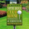 Personalized Golf 19th Hole Club House Welcome Customized Classic Metal Signs
