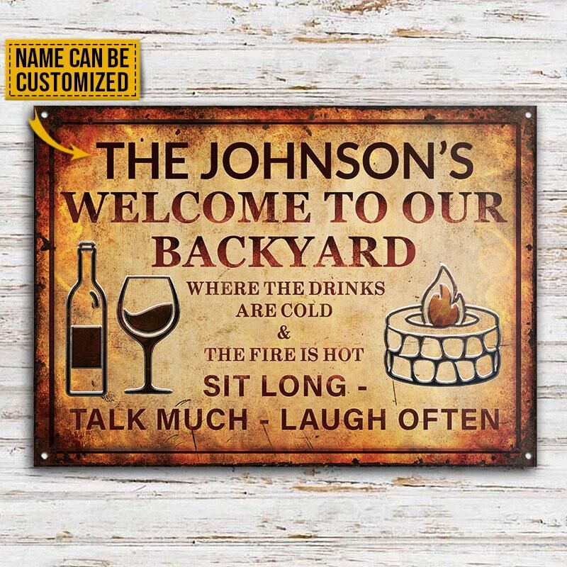 Personalized-Grilling-Laugh-Often-Customized-Classic-Metal-Signs-2 Personalized Grilling Laugh Often Customized Classic Metal Signs 2