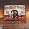 Personalized Guitar Where Words Customized Classic Metal Signs